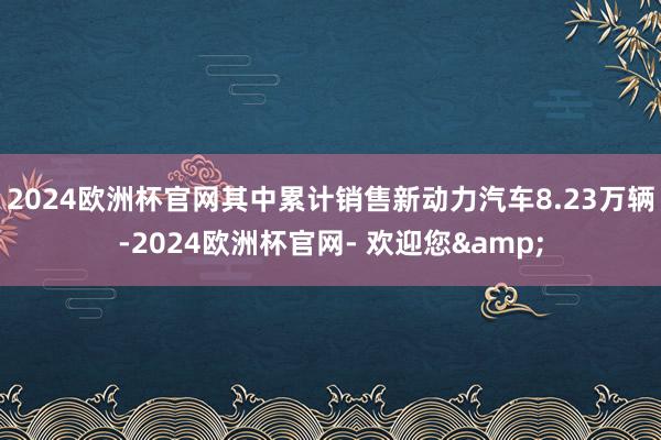 2024欧洲杯官网其中累计销售新动力汽车8.23万辆-2024欧洲杯官网- 欢迎您&