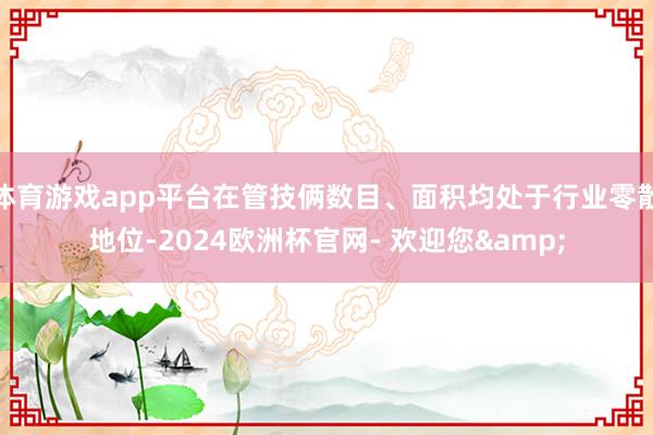体育游戏app平台在管技俩数目、面积均处于行业零散地位-2024欧洲杯官网- 欢迎您&