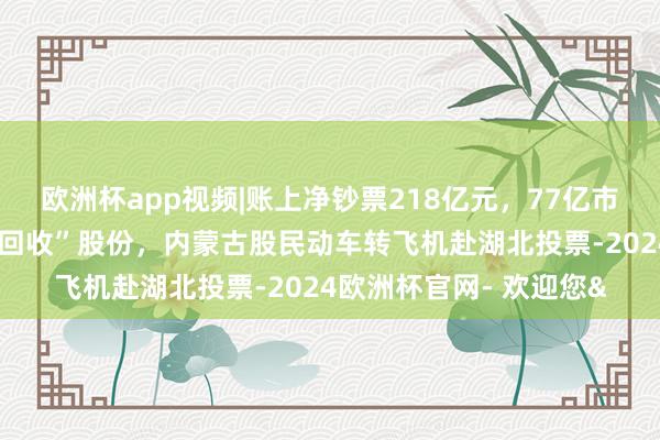 欧洲杯app视频|账上净钞票218亿元，77亿市值退市！大鼓动廉价“回收”股份，内蒙古股民动车转飞机赴湖北投票-2024欧洲杯官网- 欢迎您&